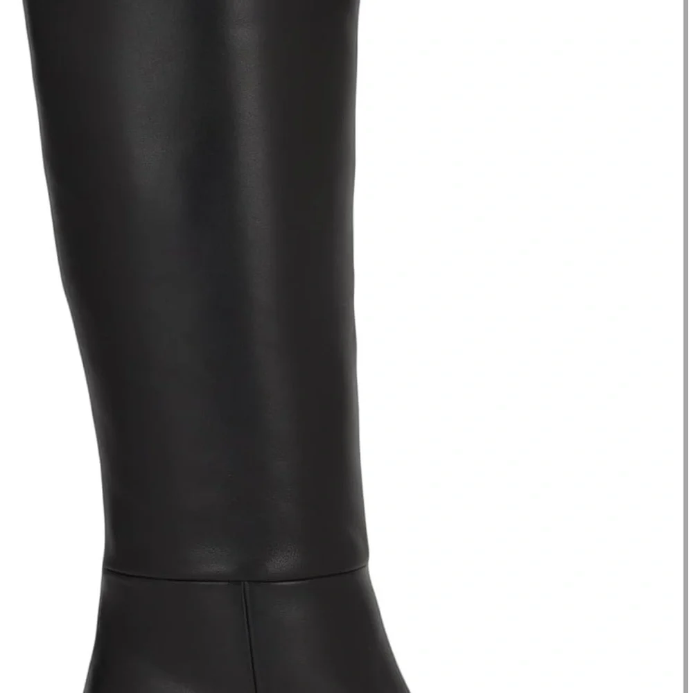 New Calvin Klein Women's Garray Pointy Toe Stiletto Heel Knee High Dress boots